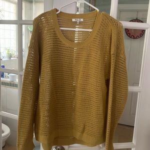 NWOT Madewell summer weight sweater Size XL
